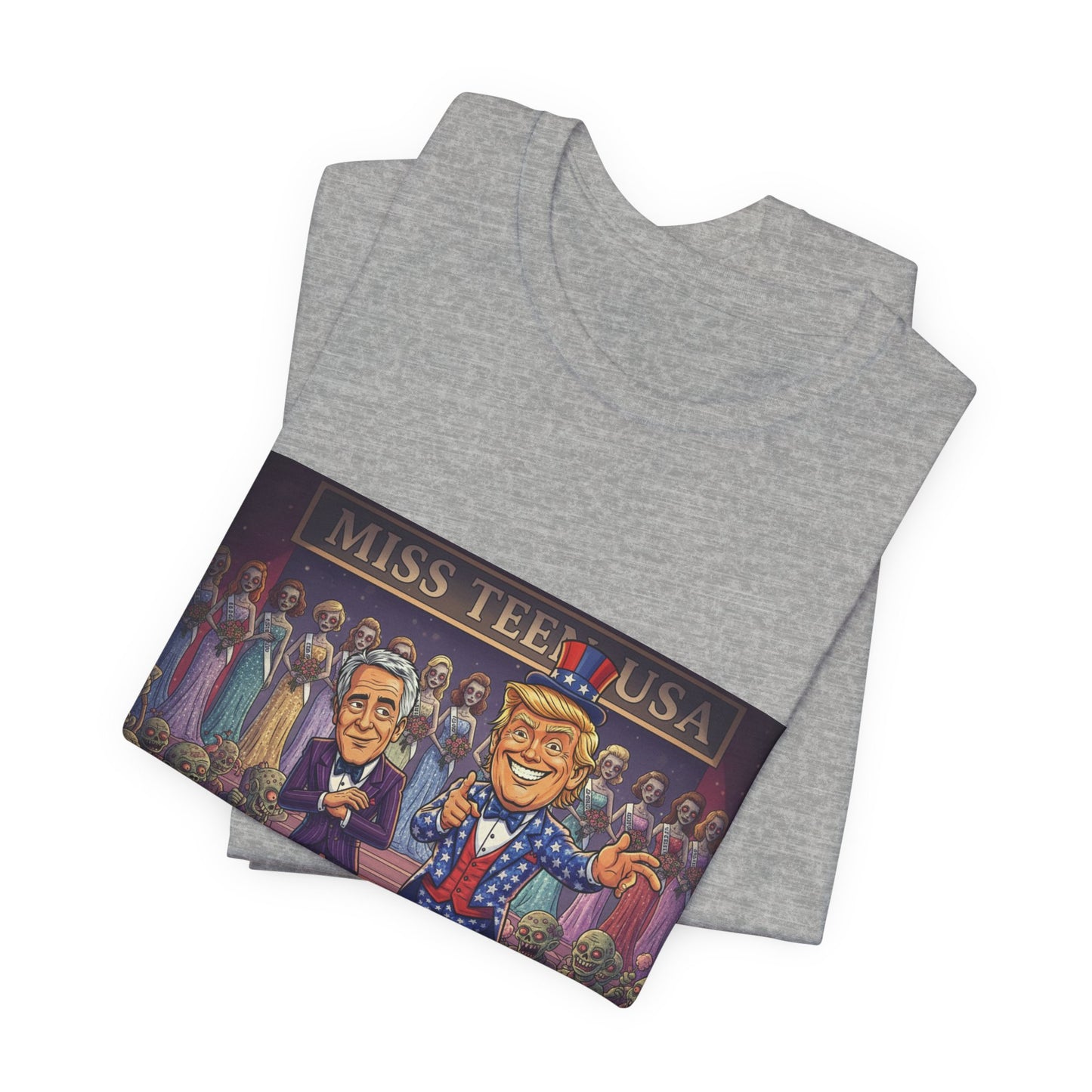 Political Satire Tee – "Stop Electing Creeps" Graphic Shirt