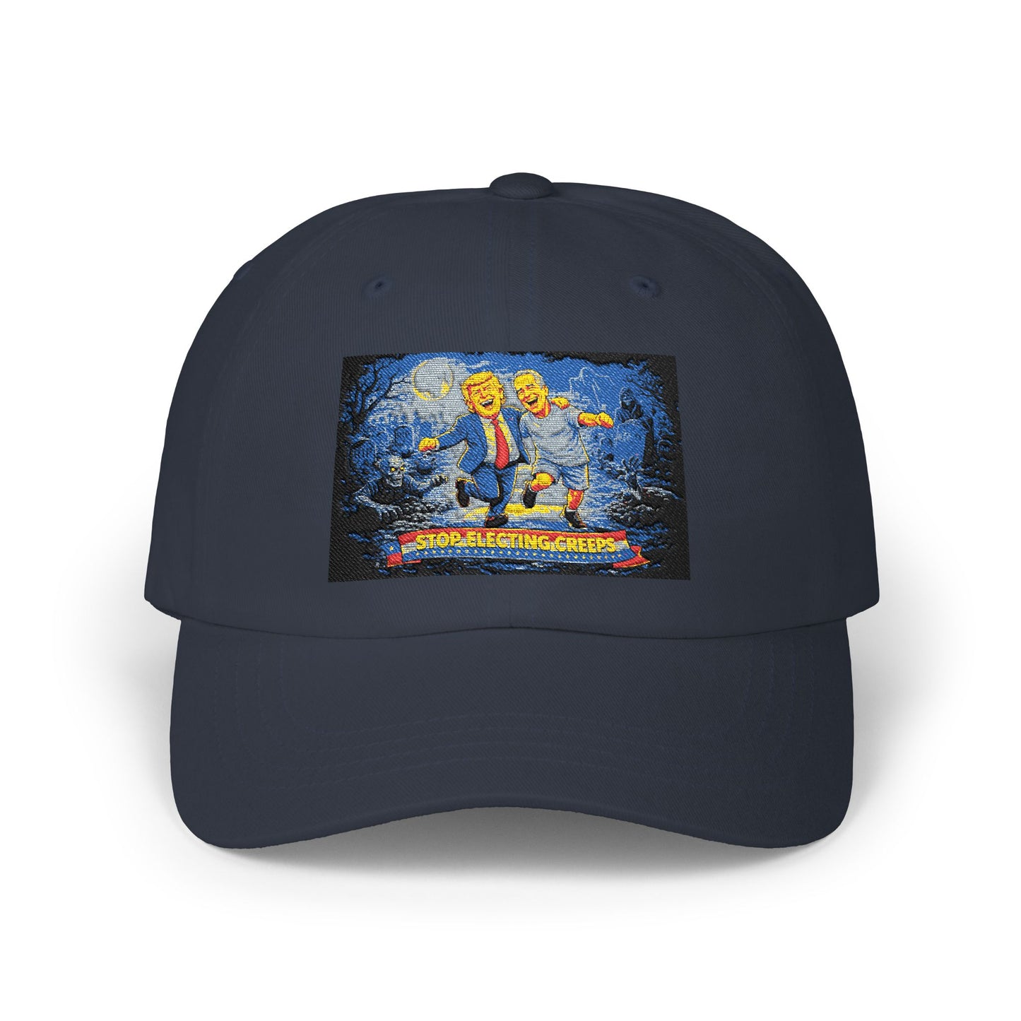 Dad Cap — Starry Night Surfing Patch Hat