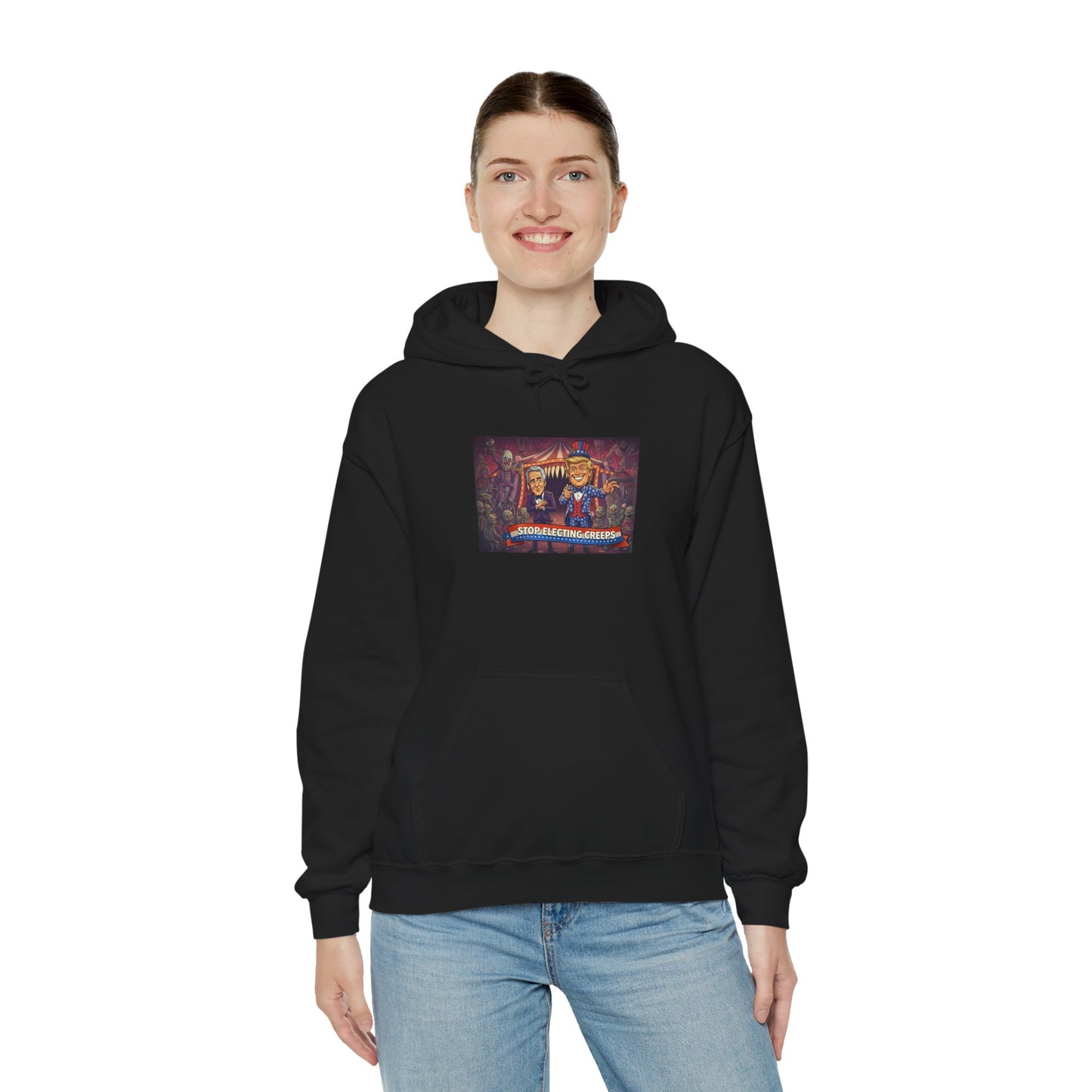 Retro Campfire Hoodie — "Good Vibes, Great Friends" Graphic Hooded Sweatshirt