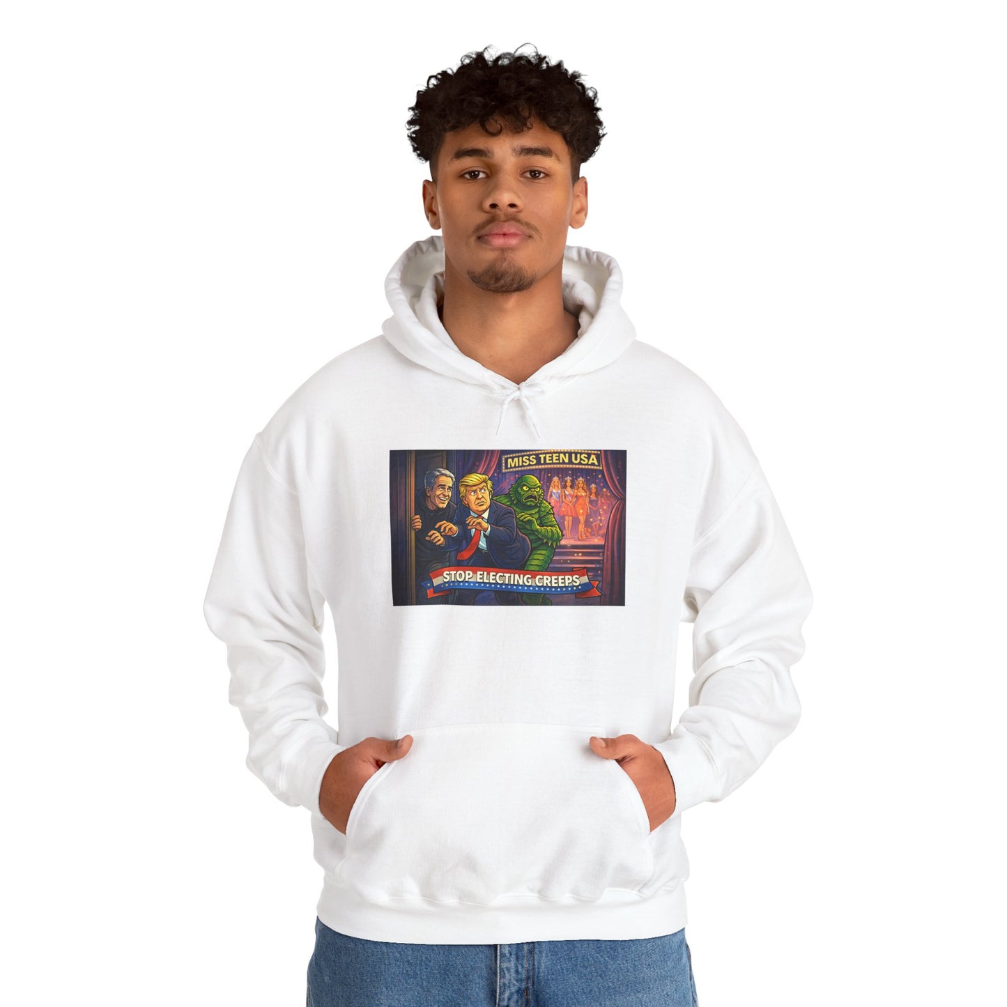 Hoodie — Retro Vintage Movie Poster "Bride of Frankenstein" Graphic Pullover